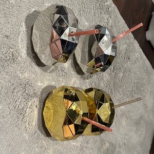 Silver and Gold party cups for kids